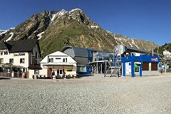 
Azau Village Cable Car Area Before The Mount Elbrus Climb
